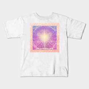 Guided By Angels Kids T-Shirt